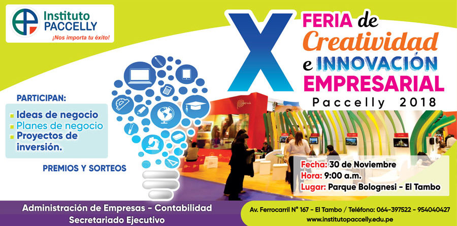 X Feria Empresarial Paccelly 2018
